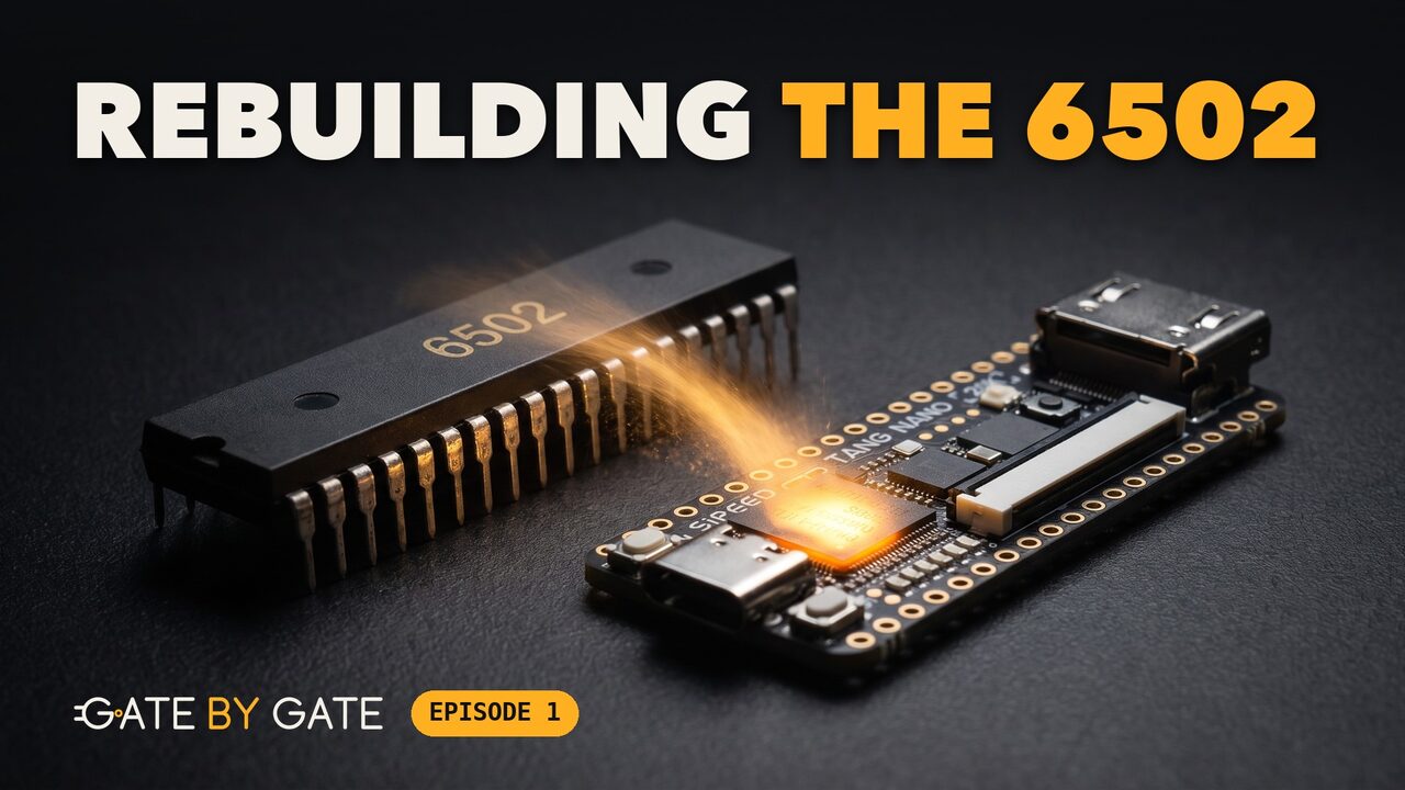 Episode 1: Rebuilding the 6502