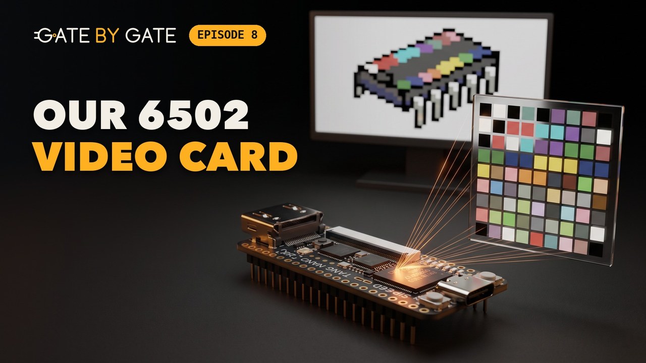 Episode 8: Our 6502 video card