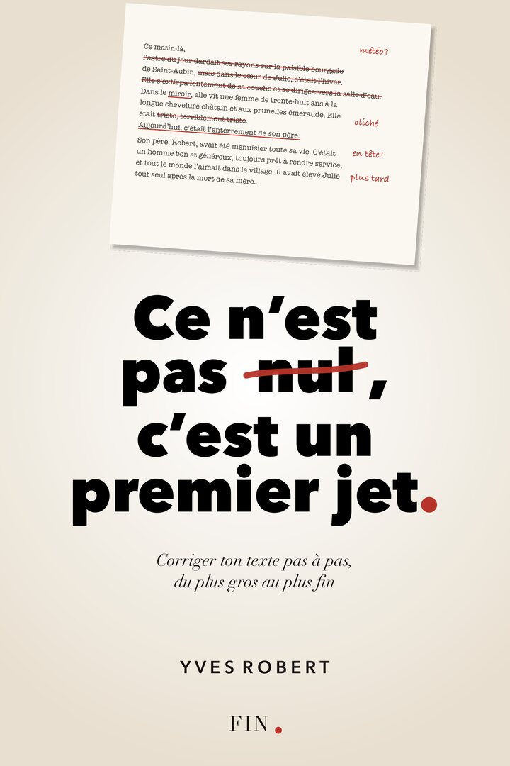 Couverture du livre Ce n'est pas nul, c'est un premier jet